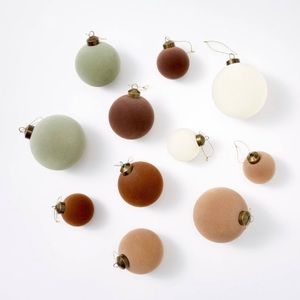Studio McGee velvet ornaments